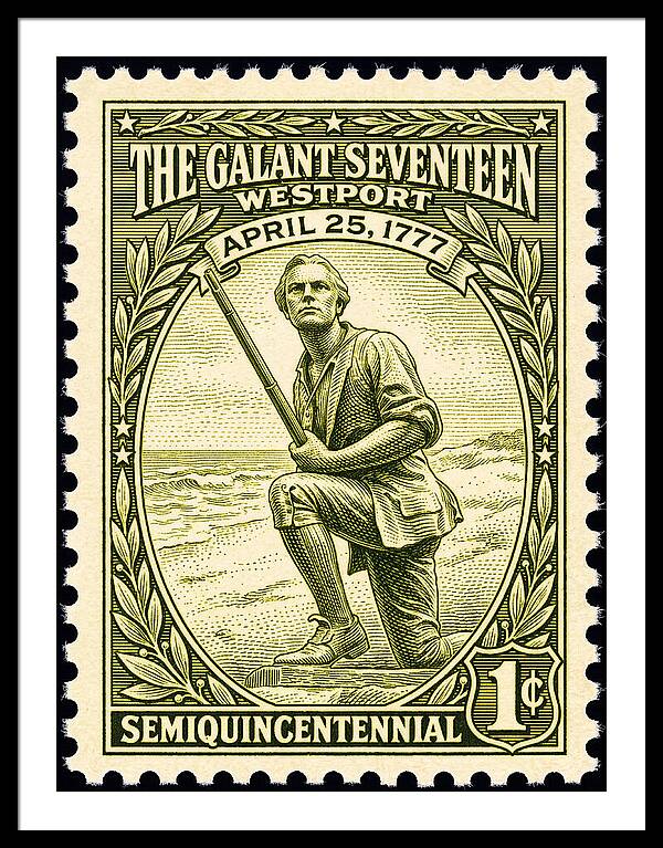 The Gallant Seventeen 1c 1 - Framed Print