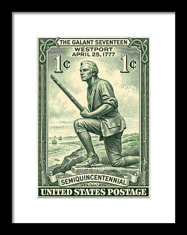 The Gallant Seventeen 1c 2 - Framed Print