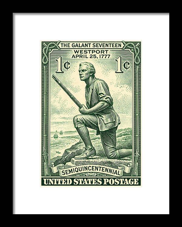The Gallant Seventeen 1c 2 - Framed Print