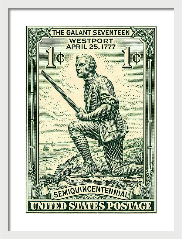 The Gallant Seventeen 1c 2 - Framed Print