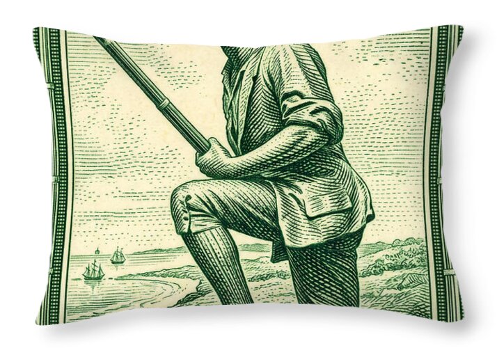 The Gallant Seventeen 1c 2 - Throw Pillow