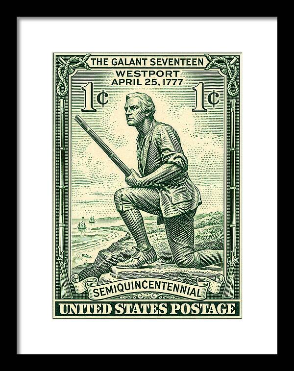 The Gallant Seventeen 1c 2 - Framed Print