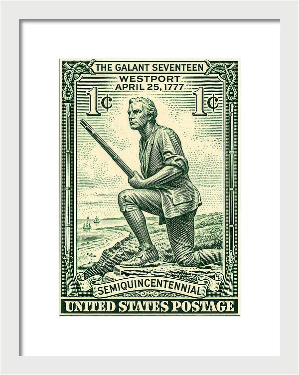 The Gallant Seventeen 1c 2 - Framed Print