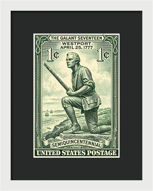 The Gallant Seventeen 1c 2 - Framed Print