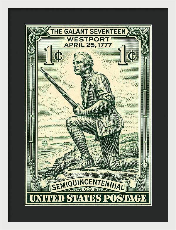 The Gallant Seventeen 1c 2 - Framed Print