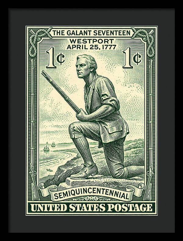 The Gallant Seventeen 1c 2 - Framed Print