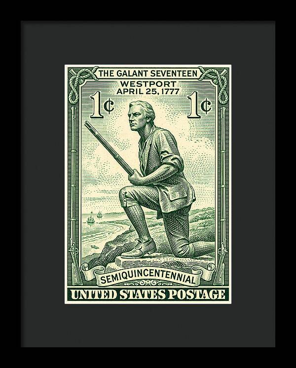 The Gallant Seventeen 1c 2 - Framed Print