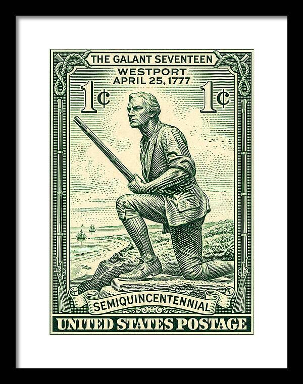 The Gallant Seventeen 1c 2 - Framed Print
