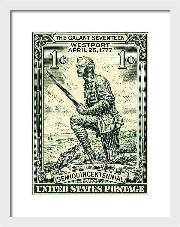 The Gallant Seventeen 1c 2 - Framed Print