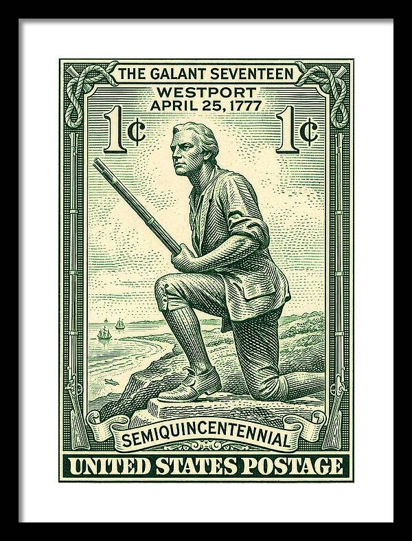 The Gallant Seventeen 1c 2 - Framed Print