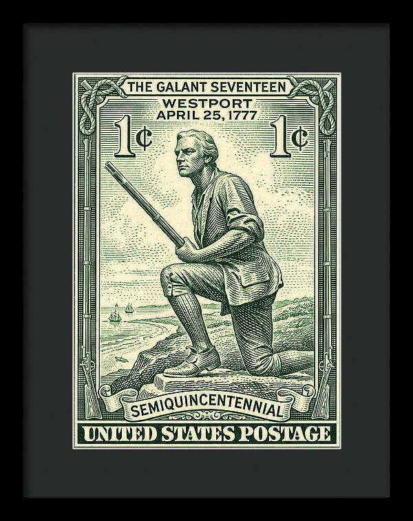 The Gallant Seventeen 1c 2 - Framed Print