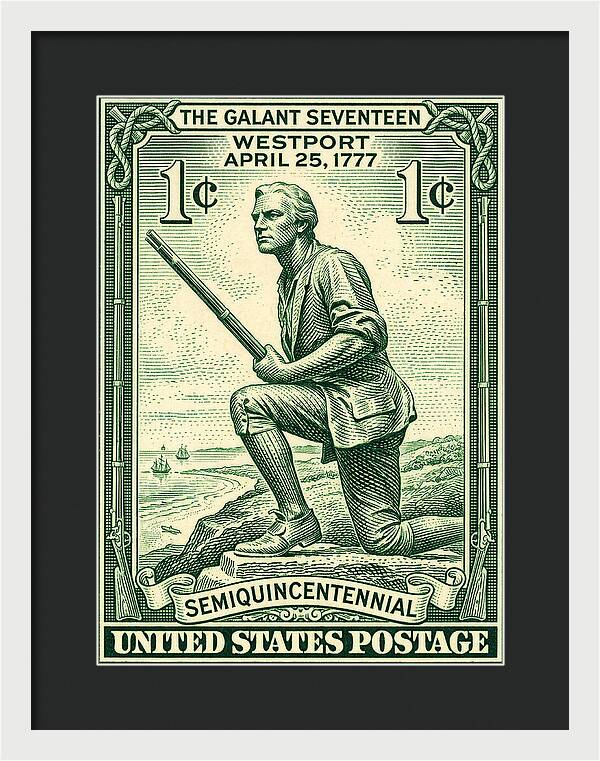 The Gallant Seventeen 1c 2 - Framed Print