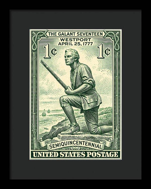 The Gallant Seventeen 1c 2 - Framed Print