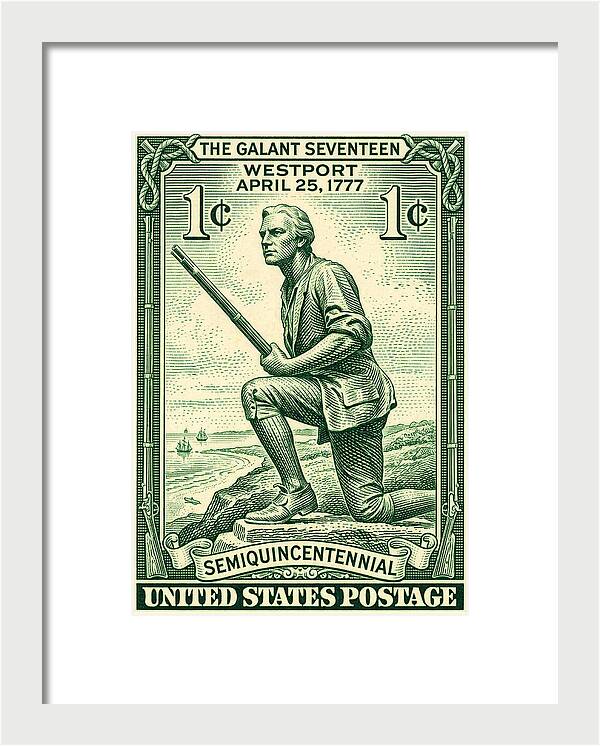 The Gallant Seventeen 1c 2 - Framed Print