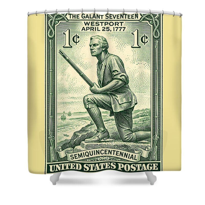 The Gallant Seventeen 1c 2 - Shower Curtain