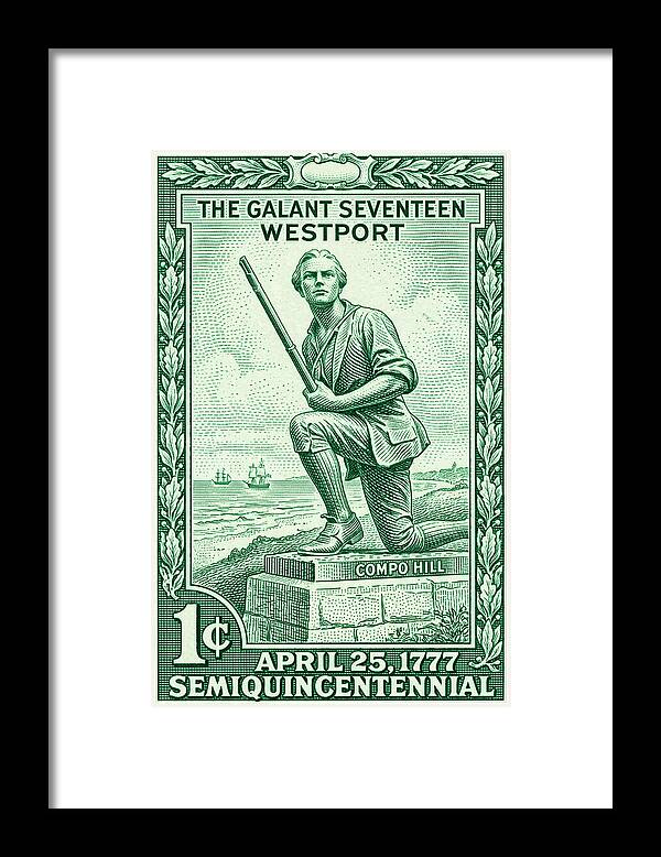 The Gallant Seventeen 1c 3 - Framed Print