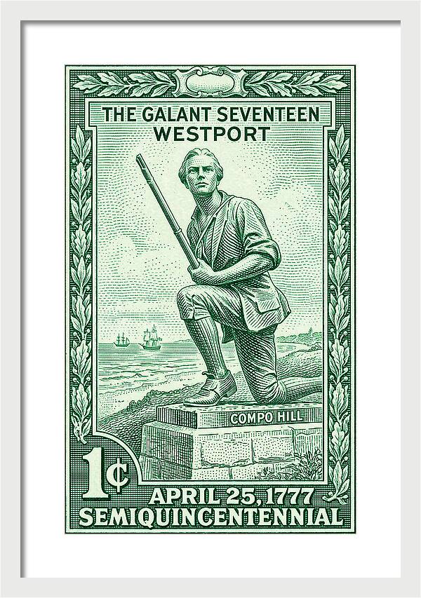 The Gallant Seventeen 1c 3 - Framed Print