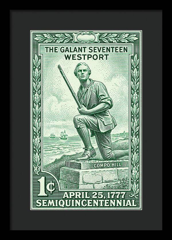 The Gallant Seventeen 1c 3 - Framed Print