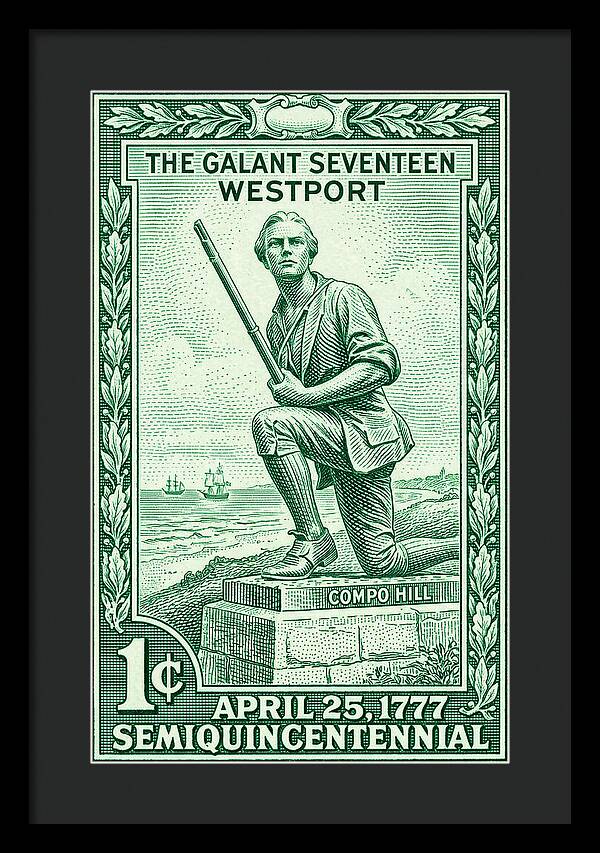 The Gallant Seventeen 1c 3 - Framed Print