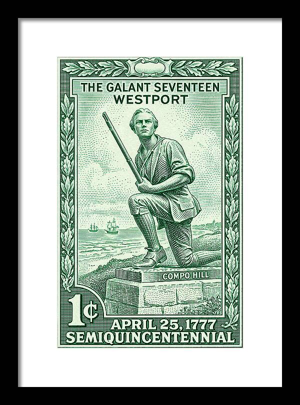 The Gallant Seventeen 1c 3 - Framed Print