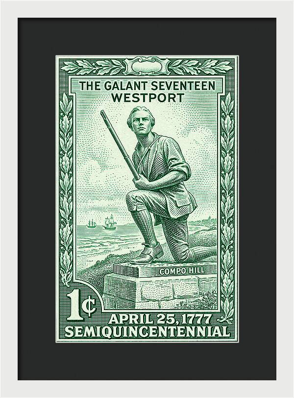 The Gallant Seventeen 1c 3 - Framed Print