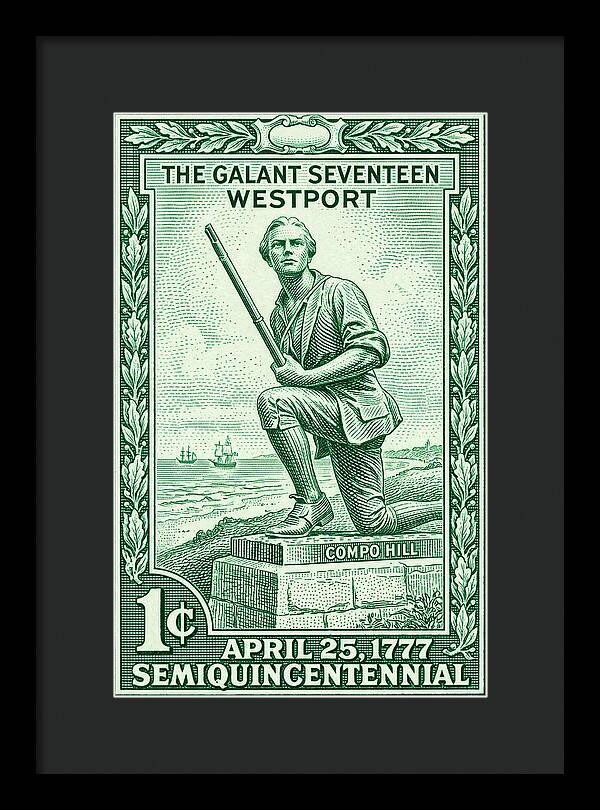 The Gallant Seventeen 1c 3 - Framed Print