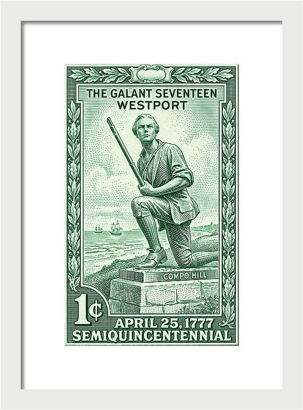 The Gallant Seventeen 1c 3 - Framed Print