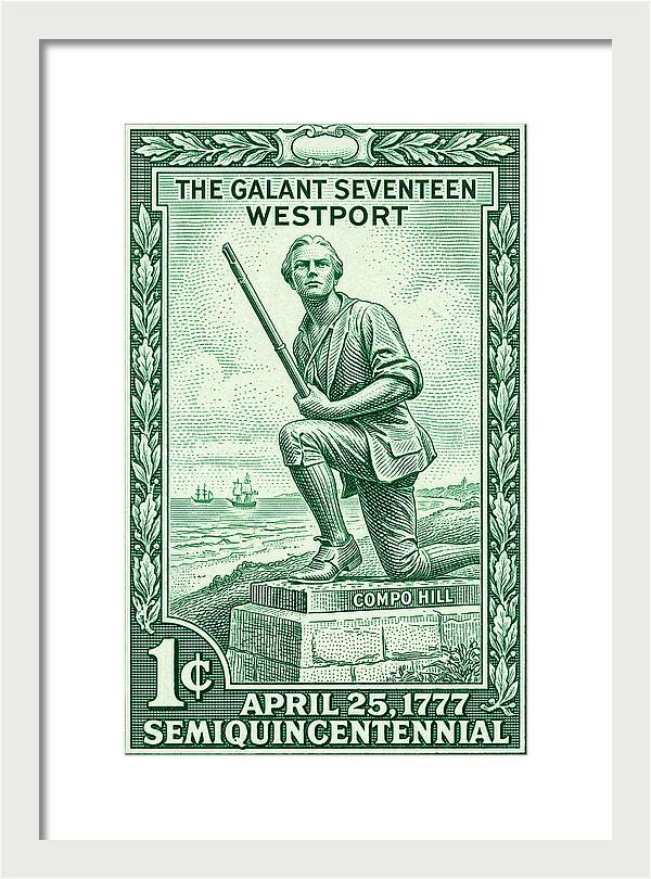 The Gallant Seventeen 1c 3 - Framed Print