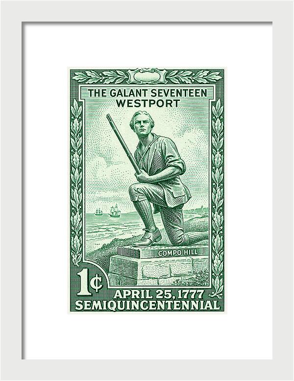The Gallant Seventeen 1c 3 - Framed Print