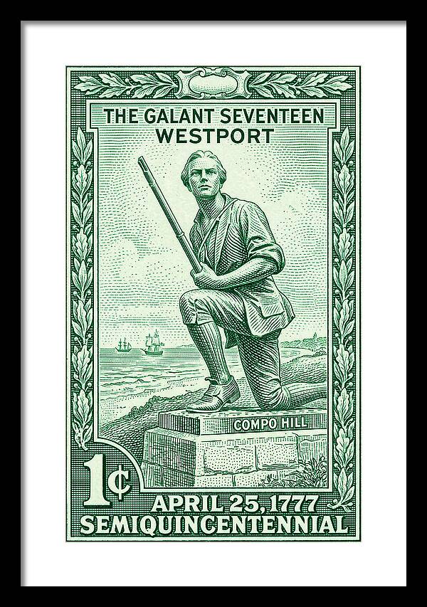 The Gallant Seventeen 1c 3 - Framed Print