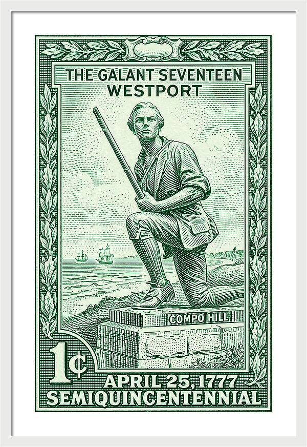 The Gallant Seventeen 1c 3 - Framed Print