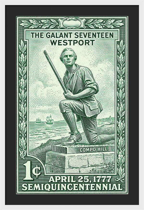 The Gallant Seventeen 1c 3 - Framed Print