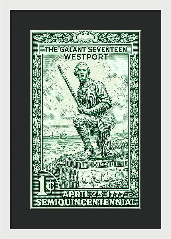 The Gallant Seventeen 1c 3 - Framed Print