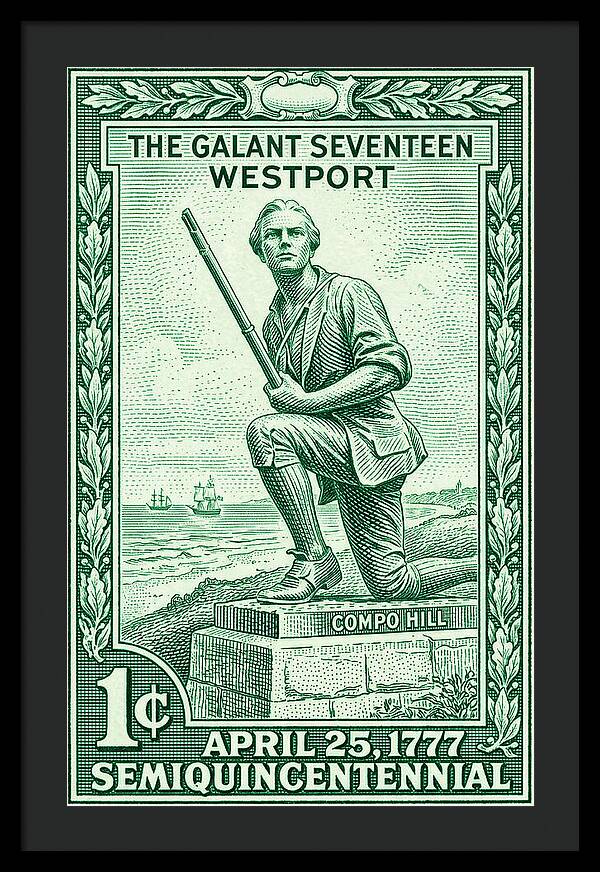 The Gallant Seventeen 1c 3 - Framed Print