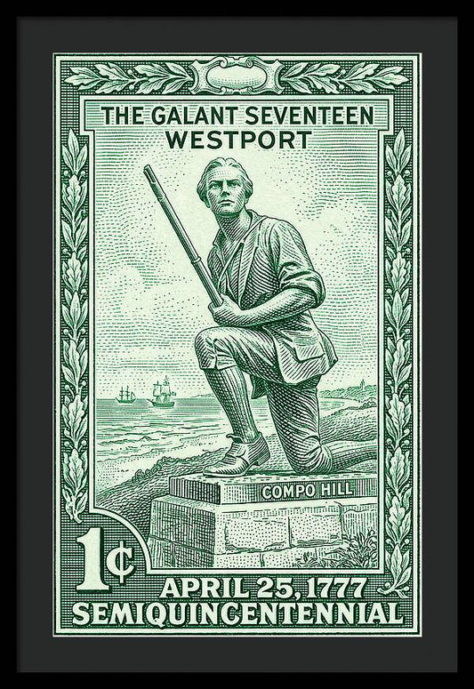 The Gallant Seventeen 1c 3 - Framed Print