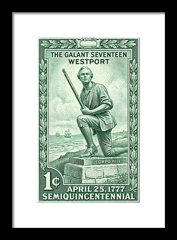 The Gallant Seventeen 1c 3 - Framed Print