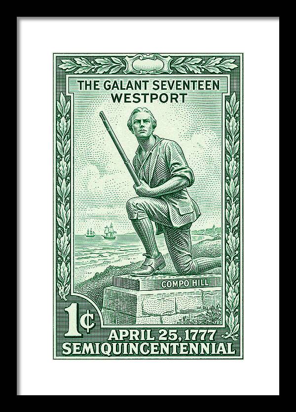 The Gallant Seventeen 1c 3 - Framed Print