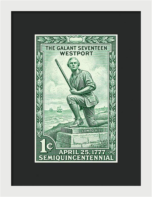 The Gallant Seventeen 1c 3 - Framed Print