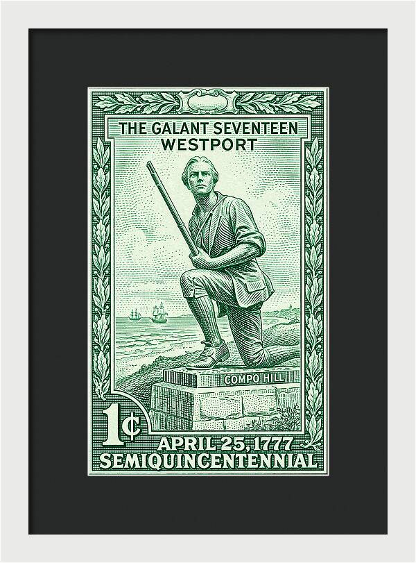 The Gallant Seventeen 1c 3 - Framed Print