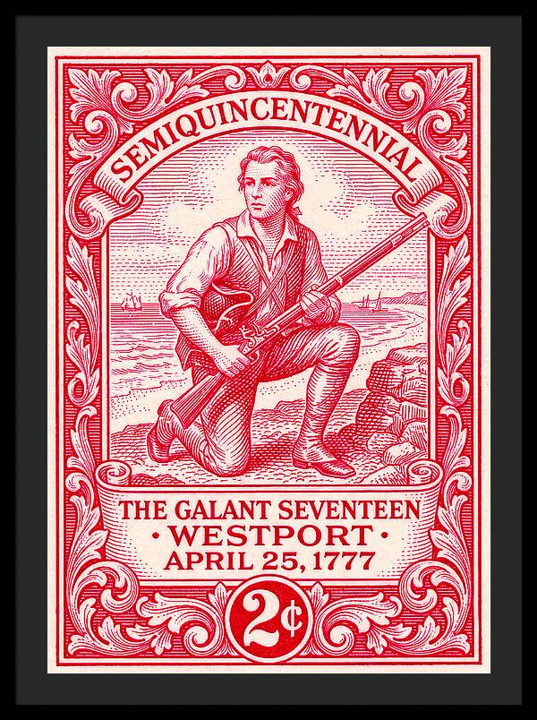 The Gallant Seventeen 2c - Framed Print