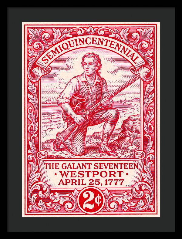 The Gallant Seventeen 2c - Framed Print