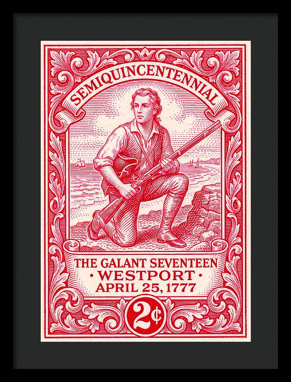 The Gallant Seventeen 2c - Framed Print