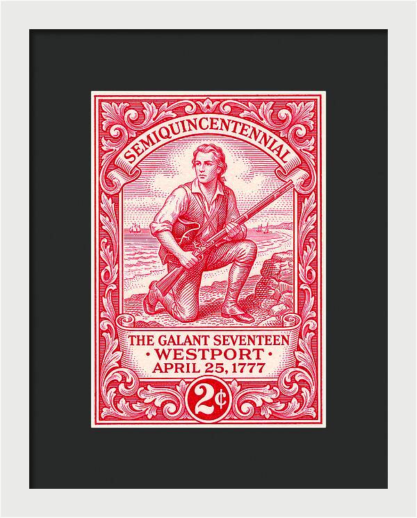 The Gallant Seventeen 2c - Framed Print
