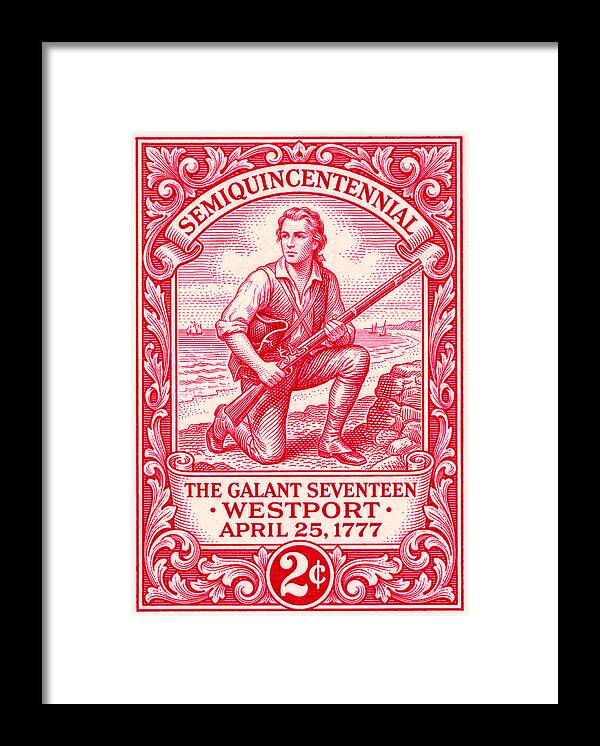 The Gallant Seventeen 2c - Framed Print