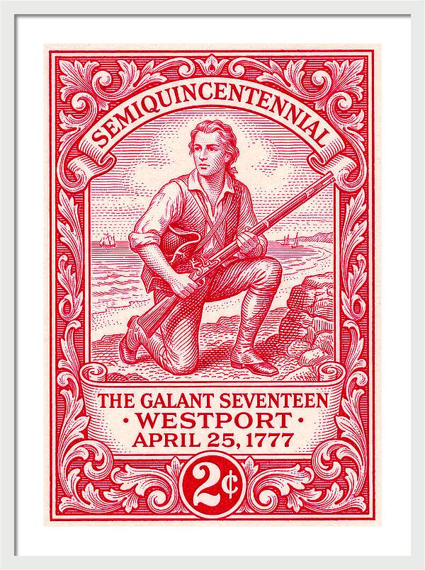 The Gallant Seventeen 2c - Framed Print