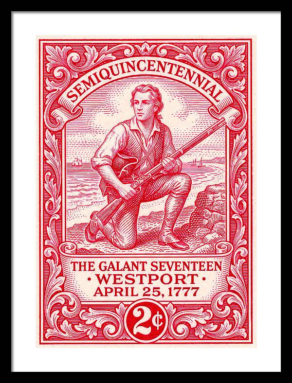 The Gallant Seventeen 2c - Framed Print