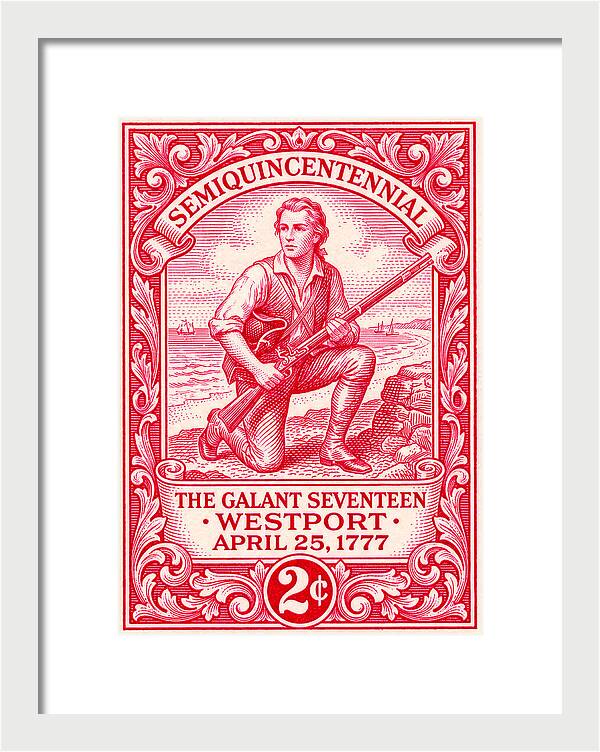 The Gallant Seventeen 2c - Framed Print