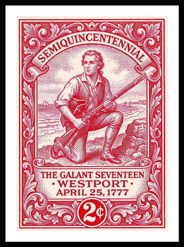 The Gallant Seventeen 2c - Framed Print