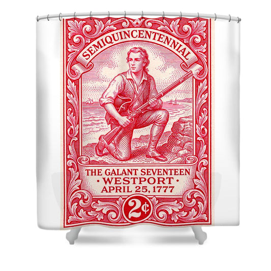 The Gallant Seventeen 2c - Shower Curtain
