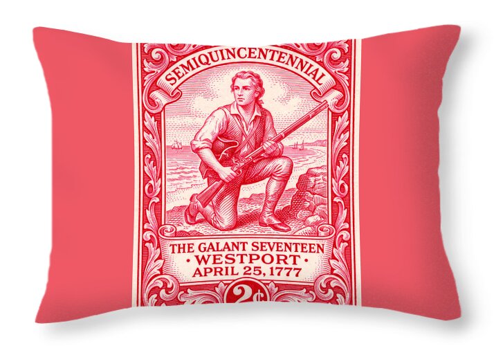 The Gallant Seventeen 2c - Throw Pillow